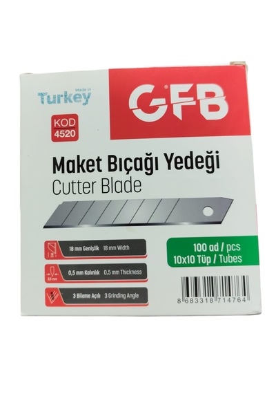 Maket Bıcağı Yedek Ağızı 10 Adet