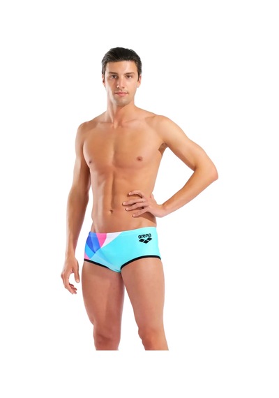 Arena One Placement Low Waist Short Erkek Mayo Multi Black Multi Black