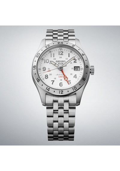 Seiko 5 Sports Gmt Ssk059k Erkek Kol Saati Ssk059 Metalik Gri