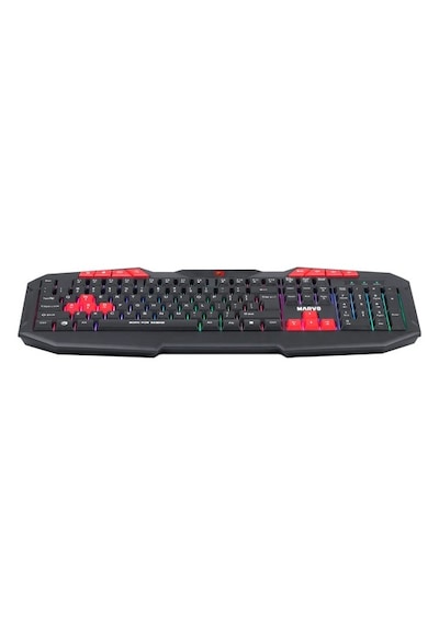 Marvo K602 Membrane Switch Kablolu Anti Ghost RGB Oyuncu Klavye