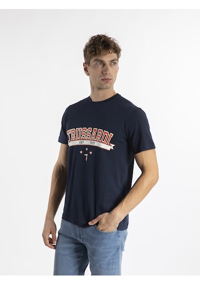TRUSSARDI Erkek T'shirt  TRRD003632 Lacivert