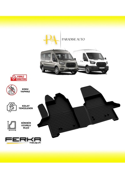 Ford Transit Mk8 2014 Ve Üstü 4d Havuzlu Paspas