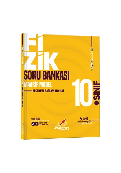 Kondisyon Virtüöz 10.sınıf Fizik Soru Bankası Maarif Model