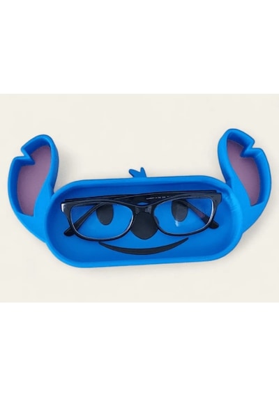 Stitch Karakter Tasarımlı Gözlük Tutucu Ve Organizer