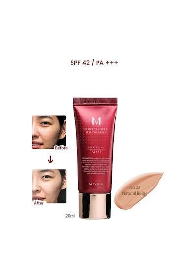 Missha Yoğun Kapatıcılık Sunan Bb Krem M Perfect Cover Bb Cream E 23