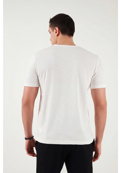 Buratti Erkek T Shirt 5902719 Ekru Ekru