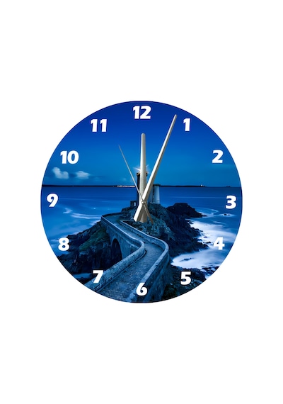 Ti-play Tarihi Fener 30x30cm Akrilik Dekoratif Modern Duvar Saati ÇOk Renkli