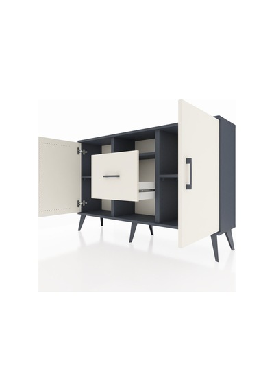 Arges Konsol 3 Raflı Tek Çekmeceli 2 Kapaklı 132x30x83 Antrasit-aytaşı/aytaşı Aytaşı/aytaşı Arges Konsol 3 Raflı Tek Çekmeceli 2 Kapaklı 132x30x83 Antrasit-aytaşı/aytaşı Aytaşı/aytaşı