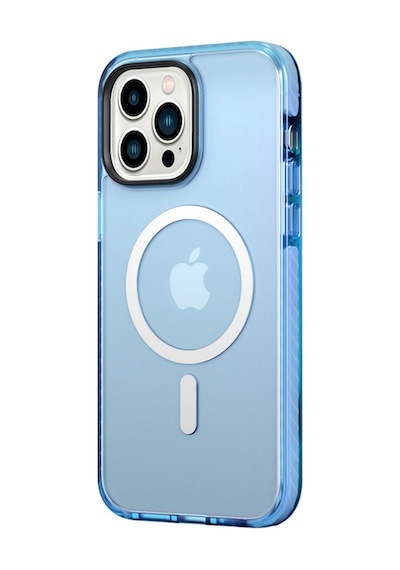 Rock Apple Uyumlu iPhone 14 Pro Kılıf Shield Serisi Magsafe Anti Shock - Mavi Mavi