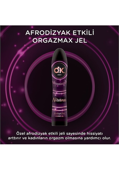 Okey Ultra Hisset 40'lı Prezervatif + Okey Nirvana Uyarıcı Jel 100 ML Set
