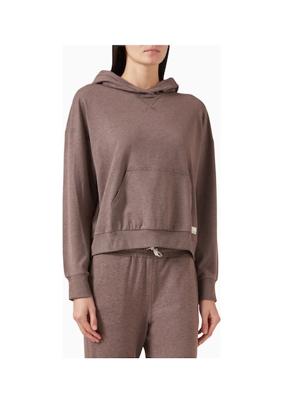 Vuori Halo Modern Hoodie, Dreamknit Rahat Ve Şık Günlük Sweatshirt Kahverengi