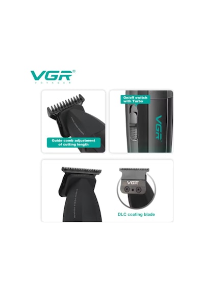 Vgr V-906 DLC T-Blade 9000 Rpm Tıraş Makinesi