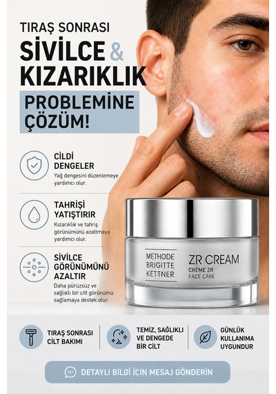 Methode Brigitte Kettner Zinc Repair Zr Cream Silver Edition 15 Ml Onarıcı Yüz Bakım Kremi