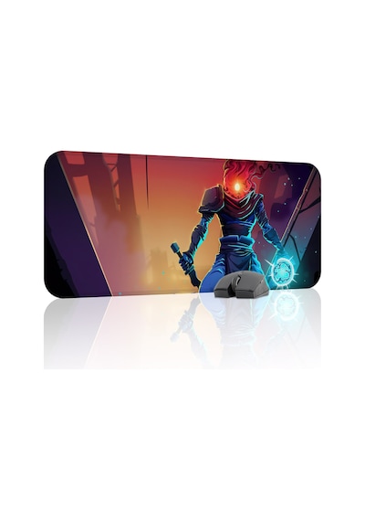 Dead Cells Kaymaz Dikişli Kauçuk Oyuncu Mousepad V5 - 70x30 Xl Gaming Mouse Pad Fare Altlığı