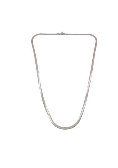 Çelik İtalyan Zincir 4 Mm Kalınlık Zn-311 Gümüş