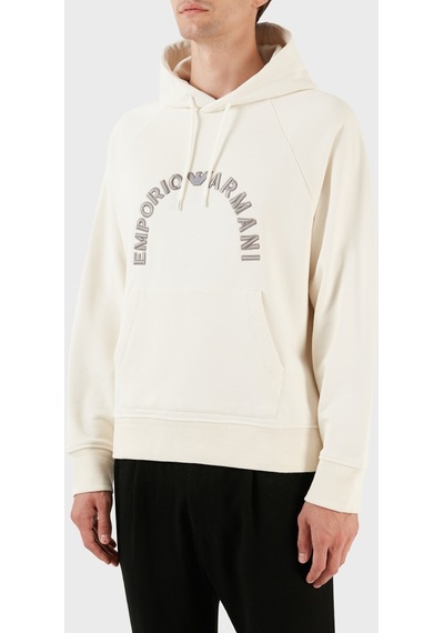 Emporio Armani Erkek Sweat 6r1me9 1jwpz 01l2 Ekru