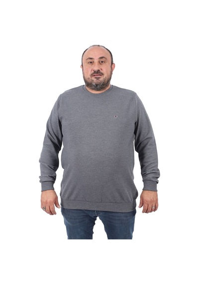 Moc Grande Mocgrande Gipeli Sweat Bisiklet Yaka Wreath 22713 Antrasıt Antrasit