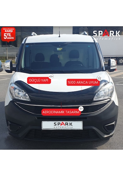Fiat Doblo 2015-2022 Yıl Aralığı Uyumlu Kaput Rüzgarlığı 3mm