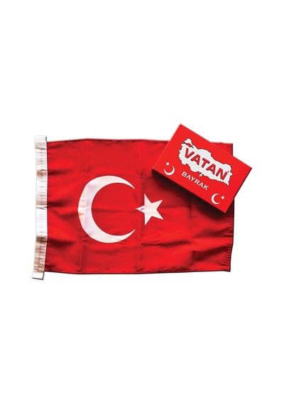 Kumaş Türk Bayrağı 20 X 30cm 10 Adet Diğer