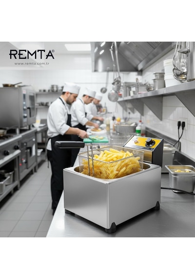 Remta R91 5 Lt Elektrikli Endüstriyel Fritöz