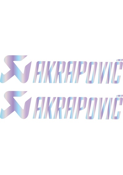 Cfmoto 250 Nk Akrapovic Orta Şase Tasarım Motosiklet Sticker Etik