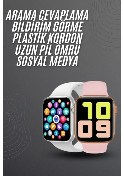 Yeni Model Akıllı Saat Dokunmatik Ekran Uni Amoled Ekran 44 Mm