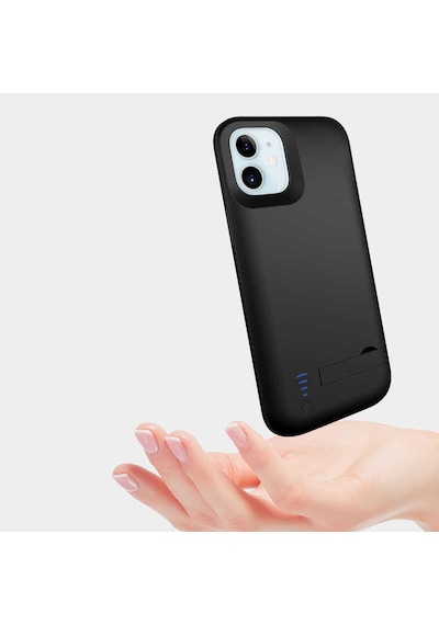 Zore İphone 12 Nvth Şarjlı Kılıf-siyah