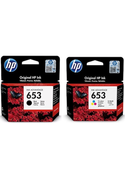 Hp 653 3YM75AE / 3YM74AE  Paket Kartuş / Hp Deskje