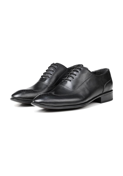 Stylish Hakiki Deri Erkek Oxford Bağcıklı Klasik Ayakkabı