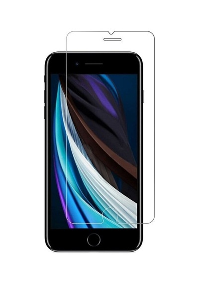 Apple Uyumlu iPhone Se 2020 Kırılmaz Ekran Koruyucu Temperli Cam