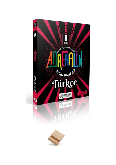 Adrenalin Lgs 2027 8. Sınıf Türkçe Soru Bankası + Telefon Standı
