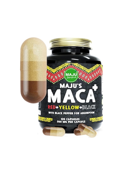 Maju Superfoods Maca Kökü Kapsülleri 120 Kapsül