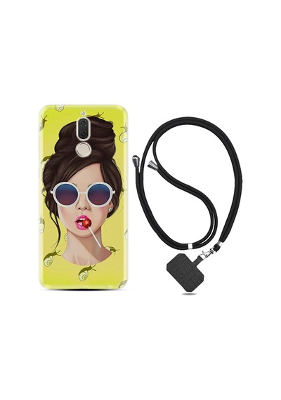 Huawei Mate 10 Lite Kilif Boyun Askili Lollipop Woman 1416 542762375