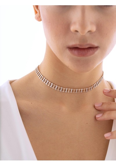 Nochediamond 3,26 Karat Fantezi Pırlanta Kolye-601
