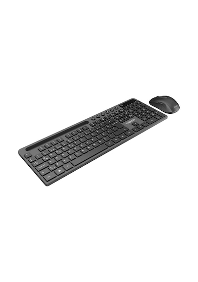Everest Km-730 Gri/siyah Kablosuz Q Multimedia Klavye + Mouse Set Optik