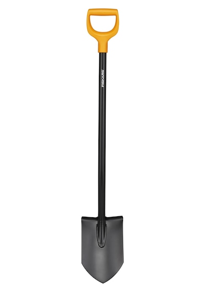 Fiskars 1066716 Solid Sivri Uçlu Çok Amaçlı Kürek