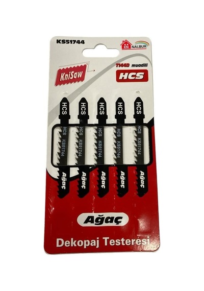 Knisaw 51744 Ahşap Testere Bıçağı 5 Parça