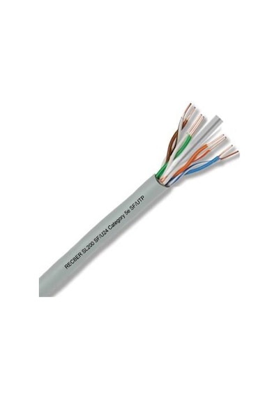 Reçber Cat-6 U/Utp 4X2X23 Awg 1Mt