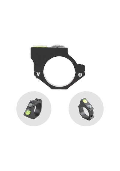 X-accu 30mm Offset Dürbün Terazisi - Pusulalı Scacd-05 Siyah