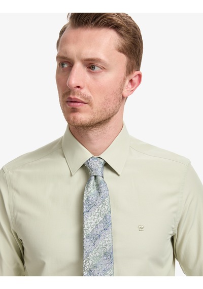 Pierre Cardin Erkek Yeşil Gömlek Basic 50325338-vr054