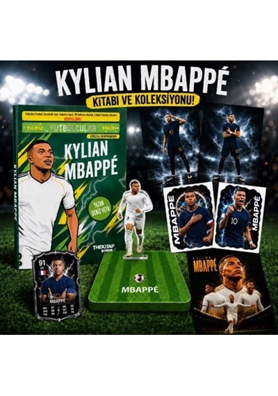 Kylian Mbappe / Yıldız Futbolcular Serisi / Deniz Vefa