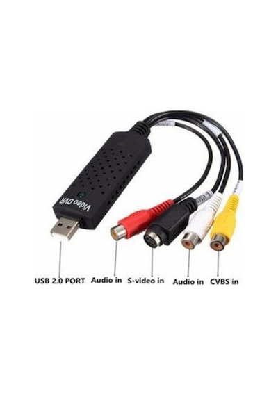 Triline Usb Easycap 4 Kanal Capture Kayıt Kartı