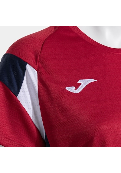 Joma Montreal Kadın Sıfır Yaka Kırmızı Spor Tişört 902518.331 Kırmızı