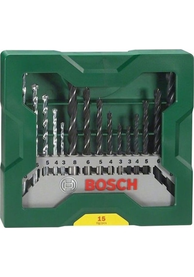 Xianwen Bosch Mini-x-line 15 Parça Karışık Matkap Ucu Seti -