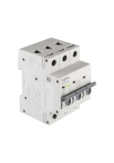 3x32a 3ka C Tip Otomatik Sigorta