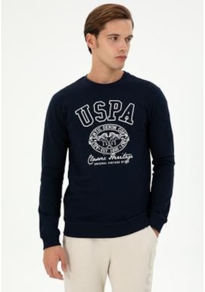 U.s. Polo Assn. Sedan Lacivert Erkek Sweatshirt 1943715