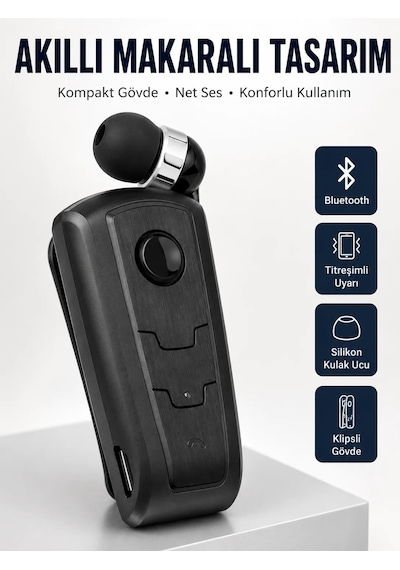 Fineblue F910 Kablosuz Kulaklık Çift Telefon Eşleşme Özelliği Yeni Nesil Siyah