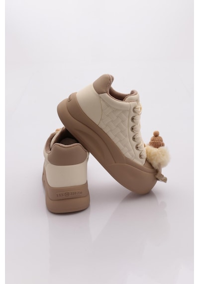 Guja 25k426-1 Kadın Sneaker Ayakkabı Bej