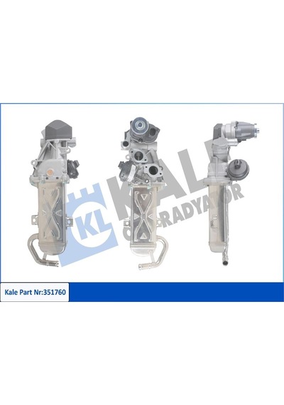 Kale 351760 Egr Valfi Soğutucu Caddy- jetta- golf6- passat- superb- octavıa- a3- leon 09 1.6tdı Caya- b- c- d 03l131512cf- 03l131512dq- 03l131512at
