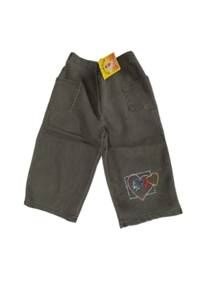 Pıtırcık Kids Kız Çocuk Kısa Pantalon Kapri Yeşil